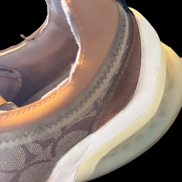 Coach Citysole Runner Sneakers, 10 D Color-Khaki Light Saddle - Picture 11 of 12